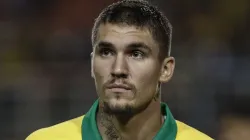 Lyanco com a camisa da Seleção Brasileira - Foto: Getty Images