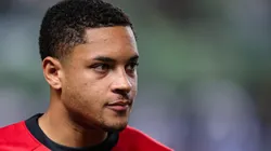 Foto: Gilson Junio/AGIF - Vitor Roque foi dado como certo no Barcelona, mas Athletico-PR não confirma veracidade de informação de jornal espanhol