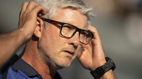 RJ - RIO DE JANEIRO - 14/05/2023 - BRASILEIRO A 2023, VASCO X SANTOS - Odair Hellmann tecnico do Santos durante partida contra o Vasco no estadio Sao Januario pelo campeonato BRASILEIRO A 2023. Foto: Jorge Rodrigues/AGIF