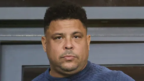 MG - BELO HORIZONTE - 10/05/2023 - BRASILEIRO A 2023, CRUZEIRO X FLUMINENSE - Ronaldo Nazario dono do Cruzeiro durante partida contra o Fluminense no estadio Mineirao pelo campeonato BRASILEIRO A 2023.