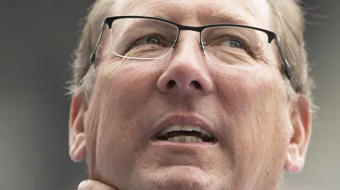 RJ – Rio de Janeiro – 26/06/2022 – BRASILEIRO A 2022, BOTAFOGO X FLUMINENSE – John Textor proprietario da SAF do Botafogo antes da partida contra o Fluminense no estadio Engenhao pelo campeonato Brasileiro A 2022. Foto: Jorge Rodrigues/AGIF