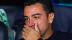 Xavi Hernandez, head coach of FC Barcelona gestures prior of the UEFA Champions League group C match between FC Barcelona and FC Bayern München at Spotify Camp Nou on October 26, 2022 in Barcelona, Spain. (Photo by Eric Alonso/Getty Images)