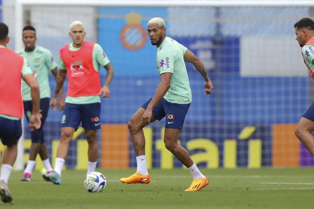 Foto: Joilson Marconne/CBF – Pedro vem treinando na equipe reserva.