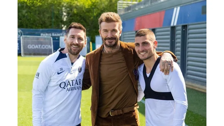 Foto: Reprodução/Instagram @davidbeckham - Beckham acaba de trazer Messi e pode atrapalhar planos do Corinthians por volante
