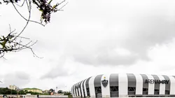 Vista geral das obras da Arena MRV, nova casa do Atlético-MG, em Belo Horizonte. Foto: Alessandra Torres/AGIF