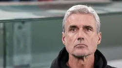 Luis Castro, técnico do Botafogo, pode deixar equipe e seguir para a Árabia Saudita. Foto: Robson Mafra/AGIF