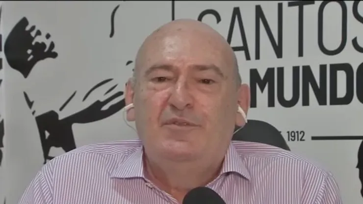 Foto: Os Donos da Bola/YouTube - Andrés Rueda convive com dívidas no Santos