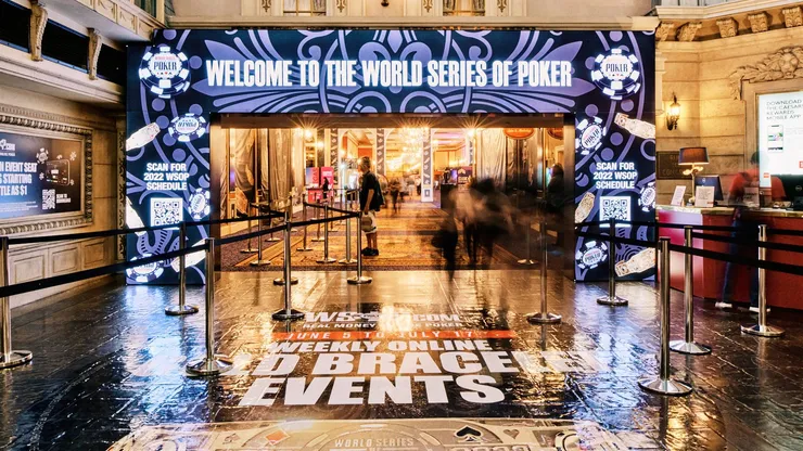 Entrada do Hotel em Las Vegas que é a sede da WSOP (Foto: Divulgação/PokerGO)