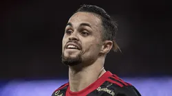 RJ - Rio de Janeiro - 05/11/2021 - BRASILEIRO A 2021, FLAMENGO X ATLETICO-GO - Michael jogador do Flamengo comemora seu gol durante partida contra o Atletico-GO no estadio Maracana pelo campeonato Brasileiro A 2021. Foto: Jorge Rodrigues/AGIF