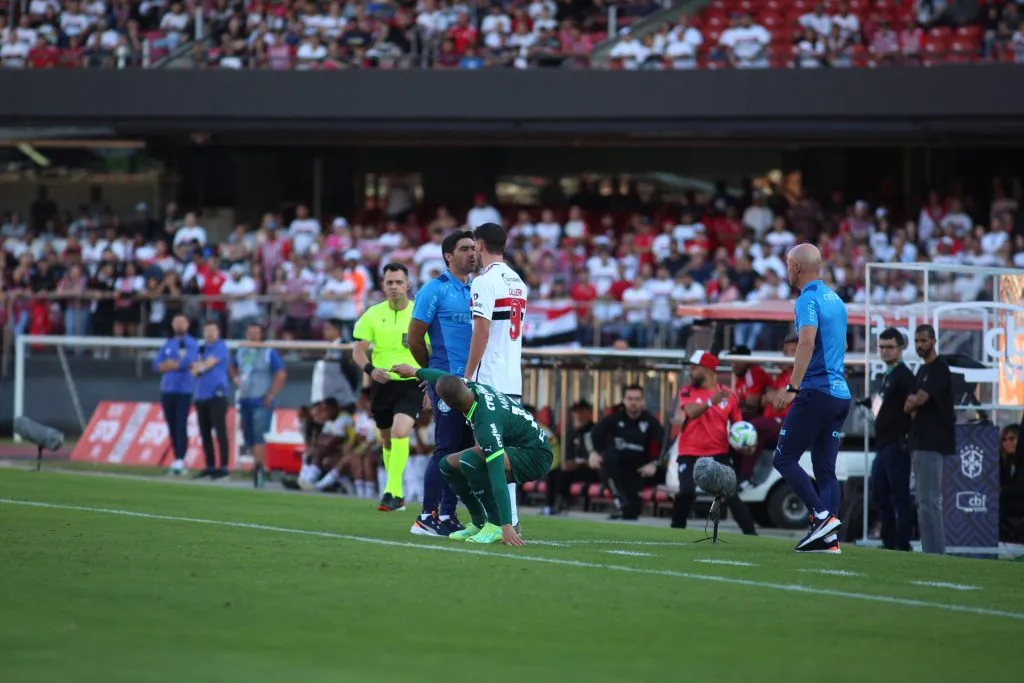 Foto: Mariana Kasten/AGIF | Abel e Calleri se desentenderam