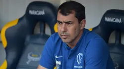 RJ - Rio de Janeiro - 03/11/2019 - Brasileiro A 2019, Flamengo x Corinthians -Fabio Carille tecnico do Corinthians durante partida contra o Flamengo no estadio Maracana pelo campeonato Brasileiro A 2019. Foto: Thiago Ribeiro/AGIF