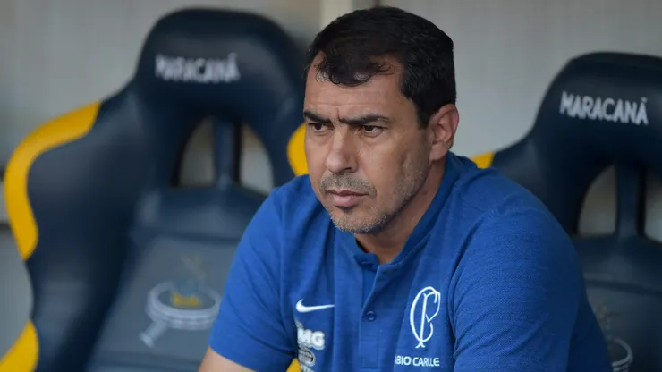 RJ - Rio de Janeiro - 03/11/2019 - Brasileiro A 2019, Flamengo x Corinthians -Fabio Carille tecnico do Corinthians durante partida contra o Flamengo no estadio Maracana pelo campeonato Brasileiro A 2019. Foto: Thiago Ribeiro/AGIF