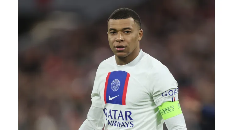 Getty Images. Mbappé tem valores definidos para deixar o PSG