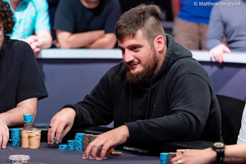 Caio de Lucca (Mathew Berglund/PokerNews)