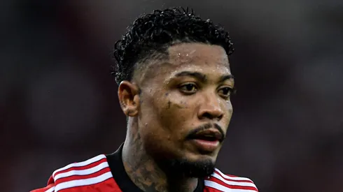 RJ - RIO DE JANEIRO - 19/04/2023 - LIBERTADORES 2023, FLAMENGO X NUBLENSE - Marinho jogador do Flamengo durante partida contra o Nublense no estadio Maracana pelo campeonato Libertadores 2023. Foto: Thiago Ribeiro/AGIF