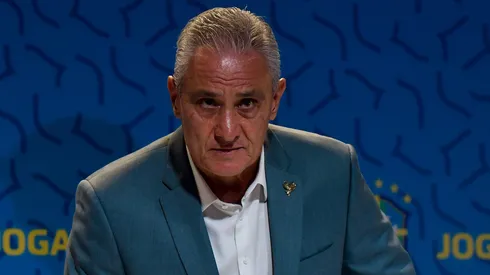 RJ – Rio de Janeiro – 07/11/2022 – CONVOCACAO SELECAO BRASILEIRA – Tite tecnico da Selecao Brasileira anuncia a lista com os 26 nomes convocados para disputar a Copa do Mundo de 2022 no Catar, nesta segunda feira (07), no auditorio da sede da CBF, na zona oeste do Rio de Janeiro. Foto: Thiago Ribeiro/AGIF