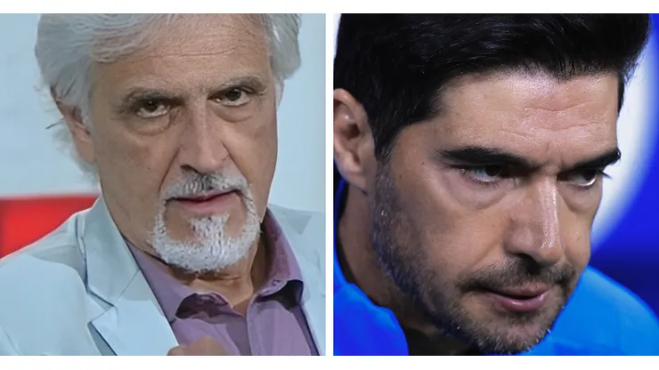 Fotos: Reprodução/ESPN e Ettore Chiereguini/AGIF - Abel Ferreira foi criticado por Fabio Sormani
