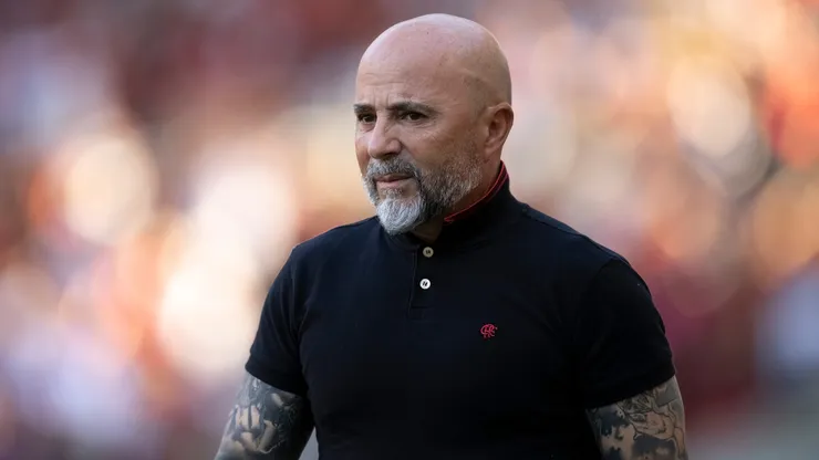Foto: Jorge Rodrigues/AGIF - Sampaoli: técnico confirmou saída de jogador do Flamengo