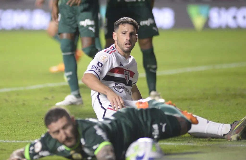 Foto: Alan Morici/AGIF – Calleri foi pivô da confusão com o técnico do Palmeiras.