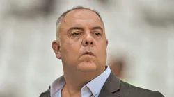 RJ - Rio de Janeiro - 06/03/2022 - CARIOCA 2022, FLAMENGO X VASCO - Marcos Braz dirigente do Flamengo durante partida contra o Vasco no estadio Engenhao pelo campeonato Carioca 2022.