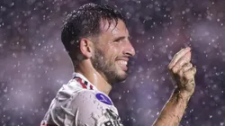 Calleri jogador do Sao Paulo durante partida contra o Puerto Cabello no estadio Morumbi pelo campeonato Copa Sul-Americana 2023. Foto: Ettore Chiereguini/AGIF