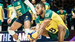 Lucarelli, um dos destaques da Seleção. Foto: FIVB