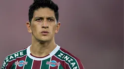 German Cano, centroavante do Fluminense está sem marcar gols há um mês (Foto: Thiago Ribeiro/AGIF)