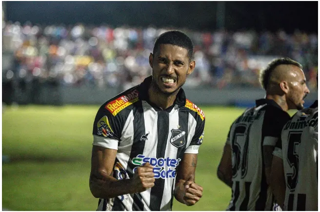 Foto: Reprodução das Redes Sociais do ABC-RN – Rafael Silva, novo atacante do Leão Azul