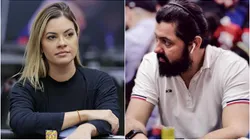Gabi Belisário e Lanza Maia se enfrentaram sem saber no poker online (Fotos: Luis Bertazini/BSOP e Reprodução instagram Lanza Maia @lanzamaia)