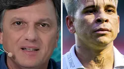 Fotos: Reprodução/Jovem Pan e Marcello Zambrana/AGIF - Mauro Cezar Pereira falou sobre chance de Soteldo ir para o Flamengo