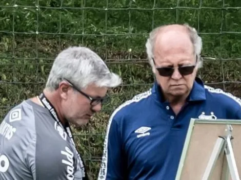 Diretoria do Santos toma decisão sobre Odair Hellmann e Falcão