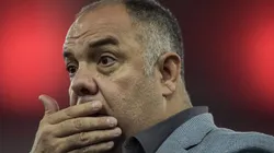 RJ - Rio de Janeiro - 30/03/2022 - CARIOCA 2022, FLAMENGO X FLUMINENSE - Marcos Braz dirigente do Flamengo durante partida contra o Fluminense no estadio Maracana pelo campeonato Carioca 2022. Foto: Thiago Ribeiro/AGIF