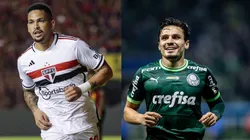 Luciano pelo São Paulo Foto: Rafael Vieira/AGIF Raphael Veiga pelo Palmeiras