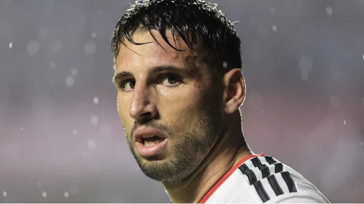 Calleri é um dos trunfos do Tricolor para o Clássico contra o Palmeiras - Foto: Marcello Zambrana/AGIF