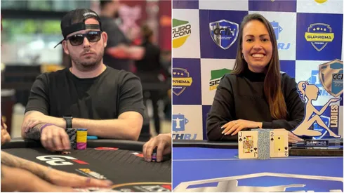 Anthony Temperine e Juliana Dias deram entrada em apartamento com dinheiro ganho no poker (Fotos: reprodução instagram @temperine e @jufdiass)