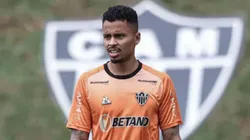 Allan, jogador do Atlético-MG treinando no CT do Galo