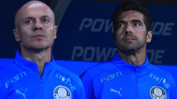 SP - SAO PAULO - 07/06/2023 - LIBERTADORES 2023, PALMEIRAS X BARCELONA DE GUAYAQUIL - Abel Ferreira tecnico do Palmeiras durante partida contra o Barcelona de Guayaquil no estadio Arena Allianz Parque pelo campeonato Libertadores 2023. Foto: Ettore Chiereguini/AGIF
