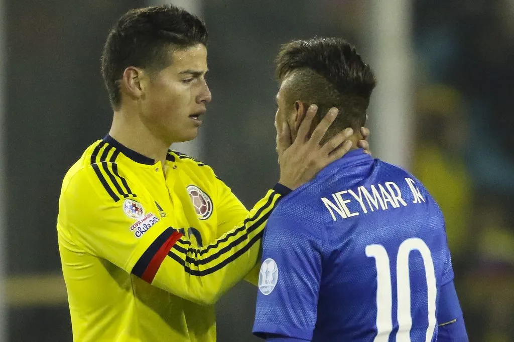 Colômbia x Brasil / Foto: Rodrigo Saenz/Agencia Uno/AGIF