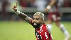 RJ - RIO DE JANEIRO - 01/06/2023 - COPA DO BRASIL 2023, FLAMENGO X FLUMINENSE - Gabi jogador do Flamengo durante partida contra o Fluminense no estadio Maracana pelo campeonato Copa do Brasil 2023.
