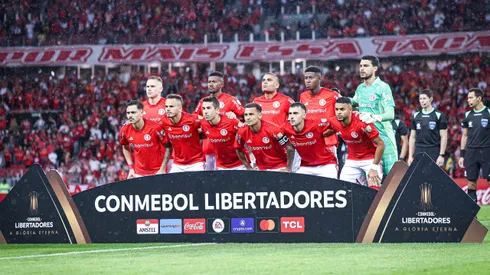 RS - PORTO ALEGRE - 03/05/2023 - LIBERTADORES 2023, INTERNACIONAL X NACIONAL (URU) - Jogadores do Internacional posam para foto antes na partida contra Nacional (URU) no estadio Beira-Rio pelo campeonato Libertadores 2023.