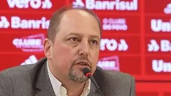 Alessandro Barcellos, em coletiva de imprensa. Foto: Internacional -