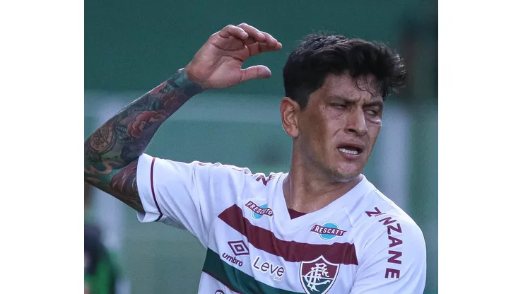 MG - BELO HORIZONTE - 15/04/2023 - BRASILEIRO A 2023, AMERICA-MG X FLUMINENSE - Cano jogador do Fluminense durante partida contra o America-MG no estadio Independencia pelo campeonato BRASILEIRO A 2023. Foto: Fernando Moreno/AGIF