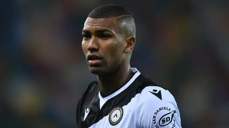 Foto: Alessandro Sabattini/Getty Images – Walace, da Udinese, vem sendo sondado pelo Palmeiras para repor posição de Danilo no time de Abel Ferreira
