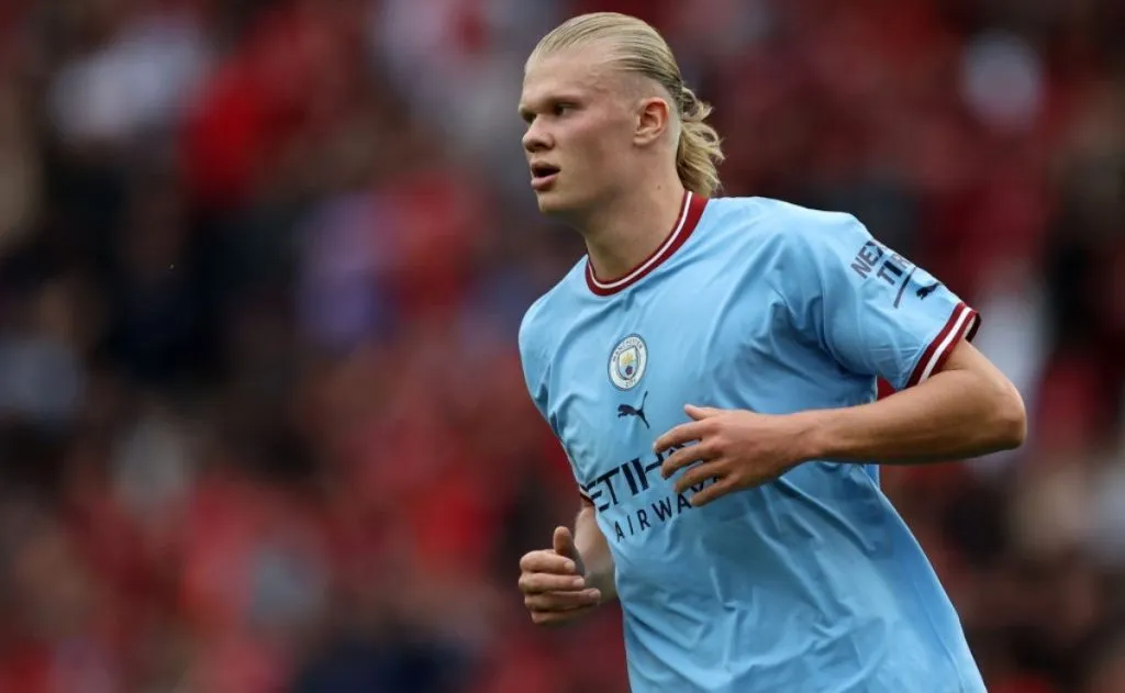 Foto: Getty Images – Haaland marcou 12 gols na atual edição da Champions.