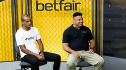 Foto: Divulgação / Betfair - Dupla foi destaque da Seleção Brasileira em 2002.