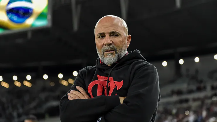Foto: Thiago Ribeiro/AGIF - Sampaoli: técnico tirou Flamengo da briga pela contratação de atacante