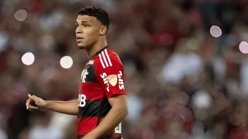 Foto: Jorge Rodrigues/AGIF – Victor Hugo marcou o gol da vitória do Flamengo