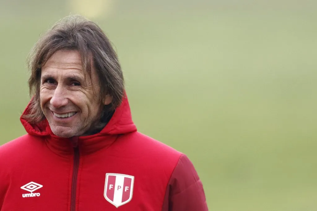 Foto: David Cortes Serey/Agenciauno/AGIF – Gareca teve brilhante trajetória à frente da seleção de Peru, a quem levou para a Copa do Mundo de 2018