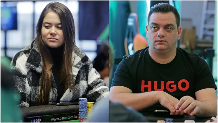 Paula Katrynne e Caio Hey são um casal de jogadores de poker (Fotos: Divulgação/BSOP)