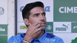 SP - SAO PAULO - 15/04/2023 - BRASILEIRO A 2023, PALMEIRAS X CUIABA - Abel Ferreira tecnico do Palmeiras durante partida contra o Cuiaba no estadio Arena Allianz Parque pelo campeonato BRASILEIRO A 2023. Foto: Ettore Chiereguini/AGIF